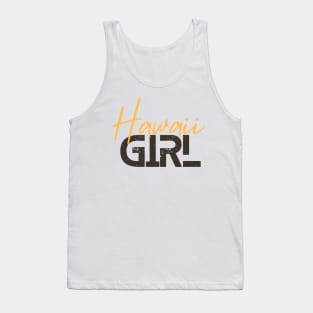 Hawaii girl Tank Top